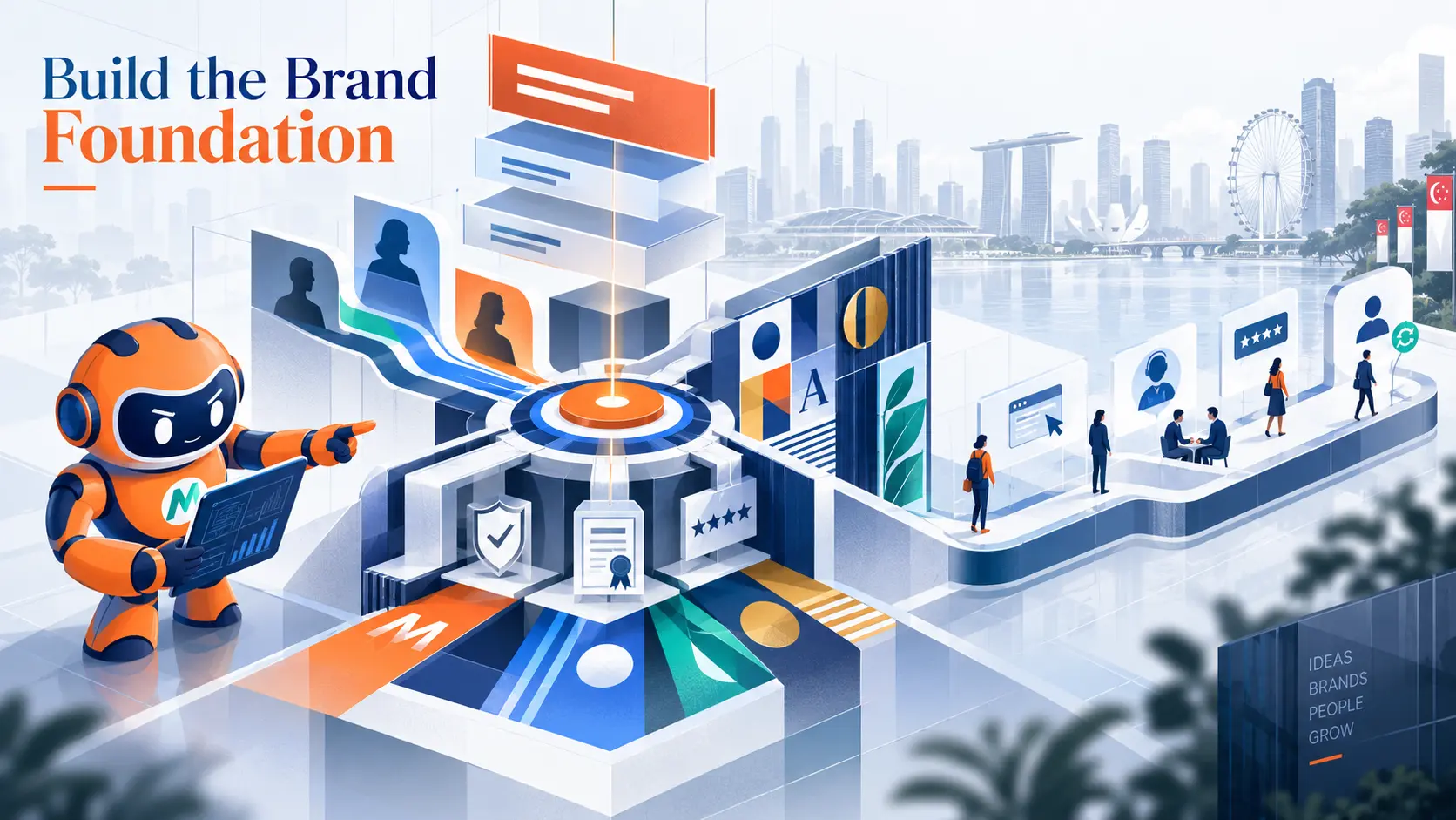 18 Branding Strategies Singapore Businesses Should Use in 2026 1 A visual that highlights the importance of building brand foundations in every company's brand strategy