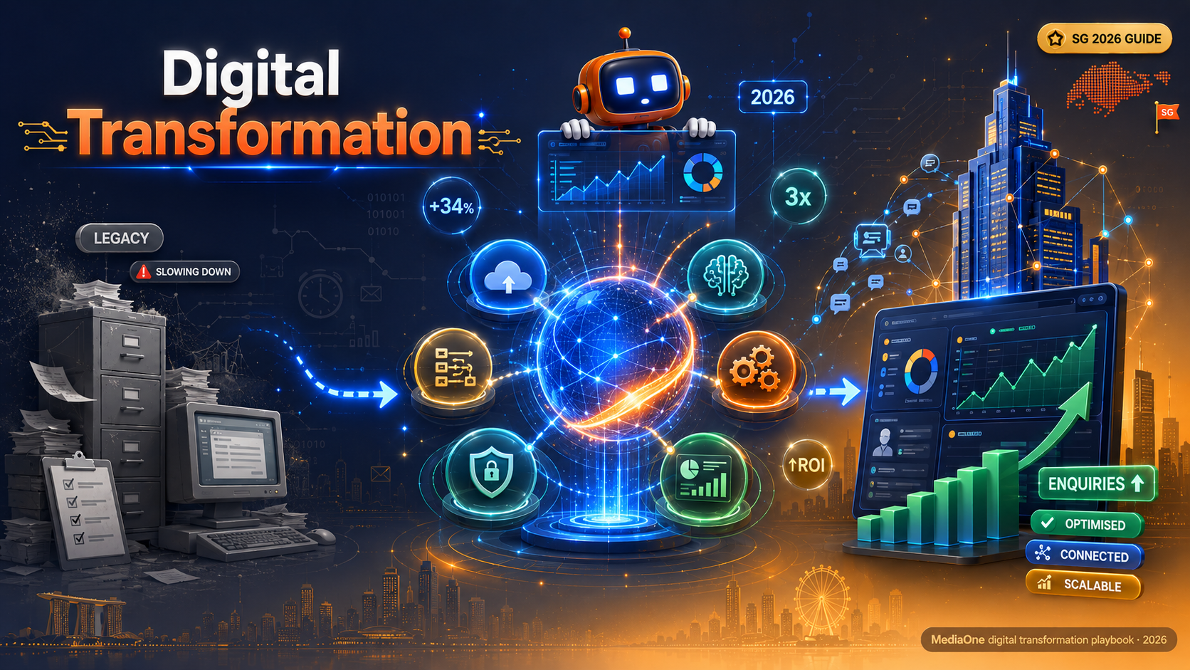 digital transformation services marketing legacy to modern business transformation