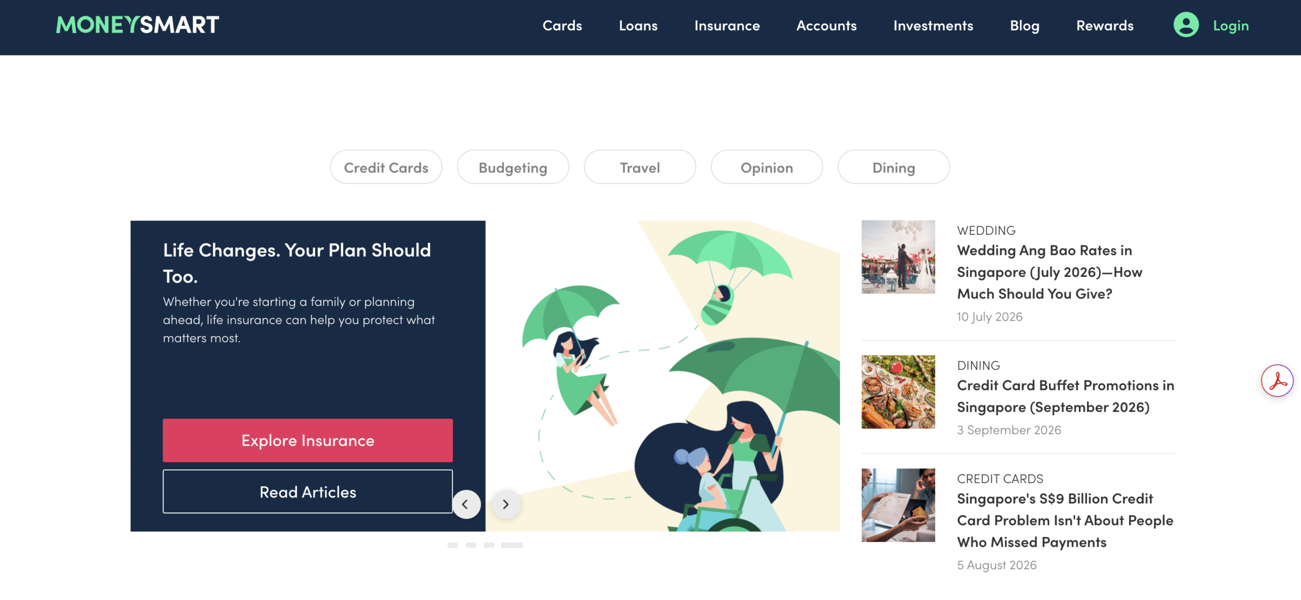How to Start a Blog in Singapore (2026 Step-by-Step Guide) 1 moneysmart blog page example of how to start a blog