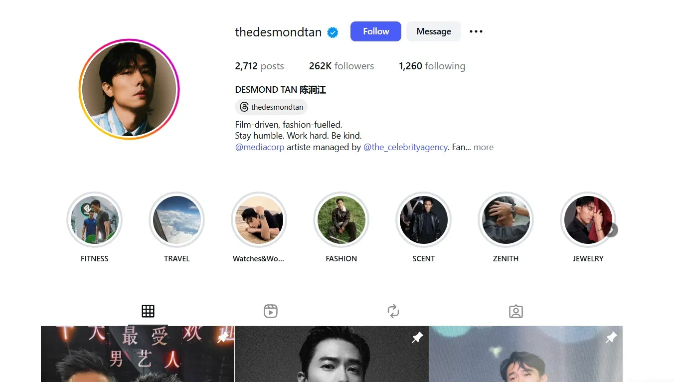Top 24 Instagram Influencers In Singapore 2026 10 desmond tan as one of the top instagram influencers
