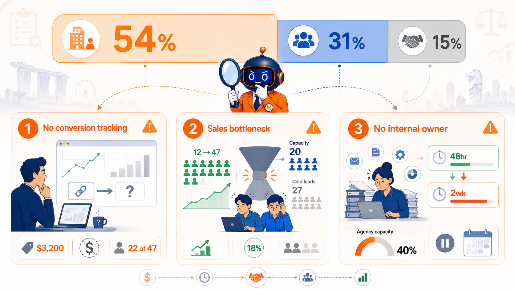 Outsourcing SEO in Singapore: The Real Trade-Offs, Costs, and the SME Break-Even Point 1 Outsourcing SEO failure accountability reframe for Singapore SMEs