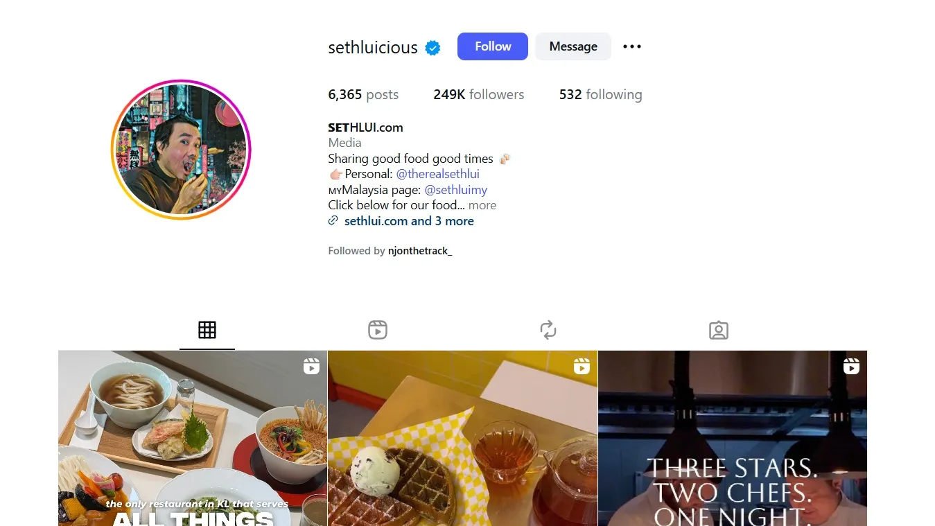 Top 24 Instagram Influencers In Singapore 2026 18 set lui as one of the top instagram influencers