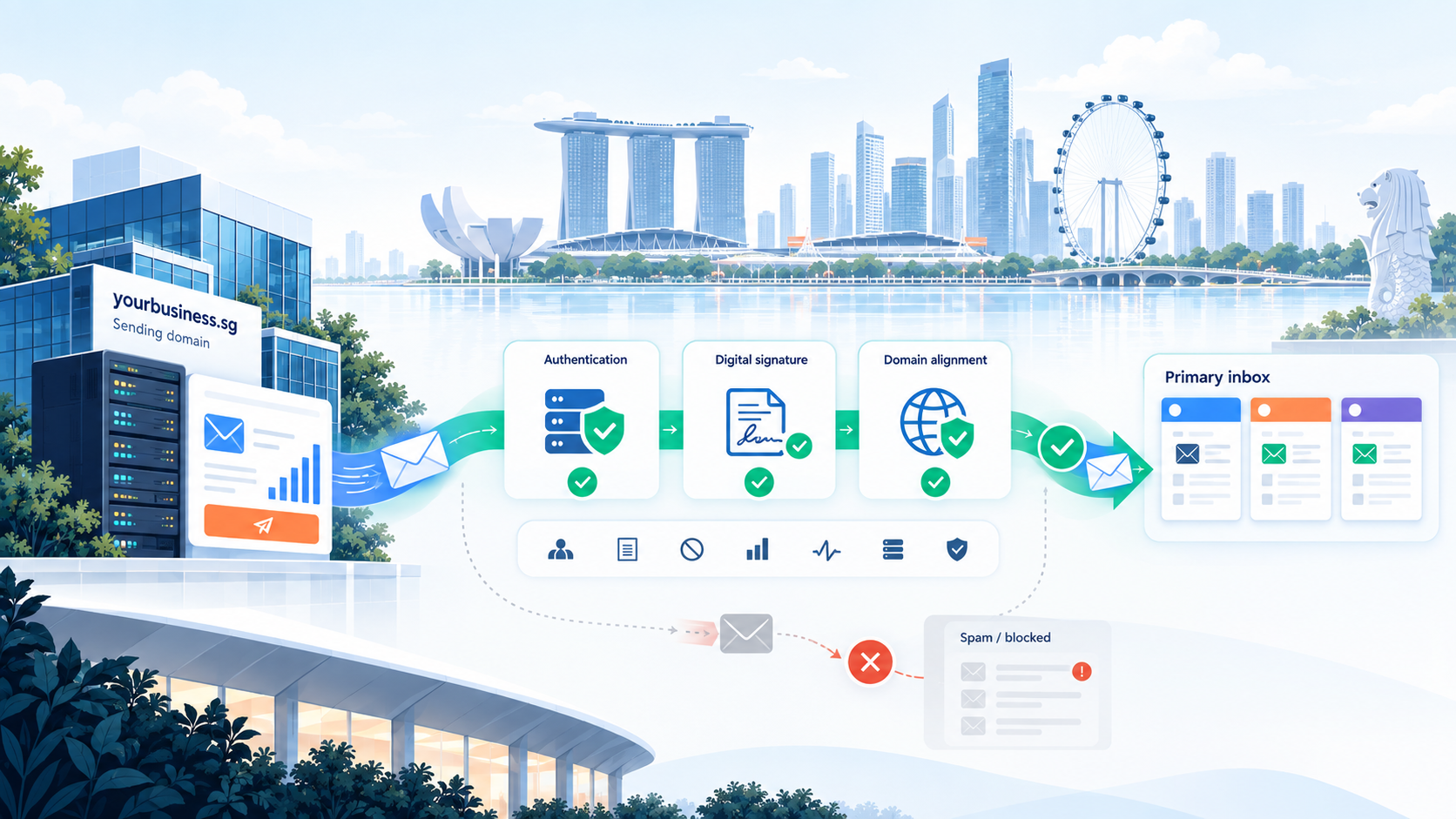 7 Email Marketing Strategies That Work in Singapore in 2027 1 email-marketing-strategies-authentication-deliverability-singapore