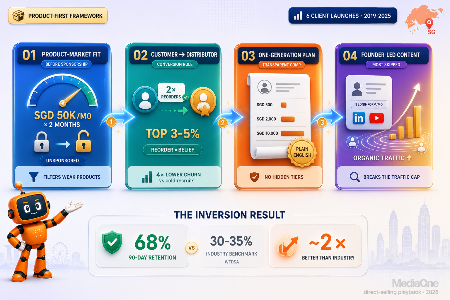 How To Do Multilevel Marketing In Singapore Legally 2026 2 MediaOne's Product-First Distributor Framework for Singapore direct selling