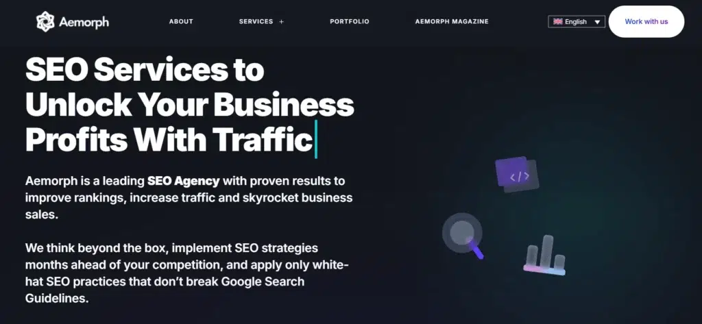 SEO Packages - Aemorph