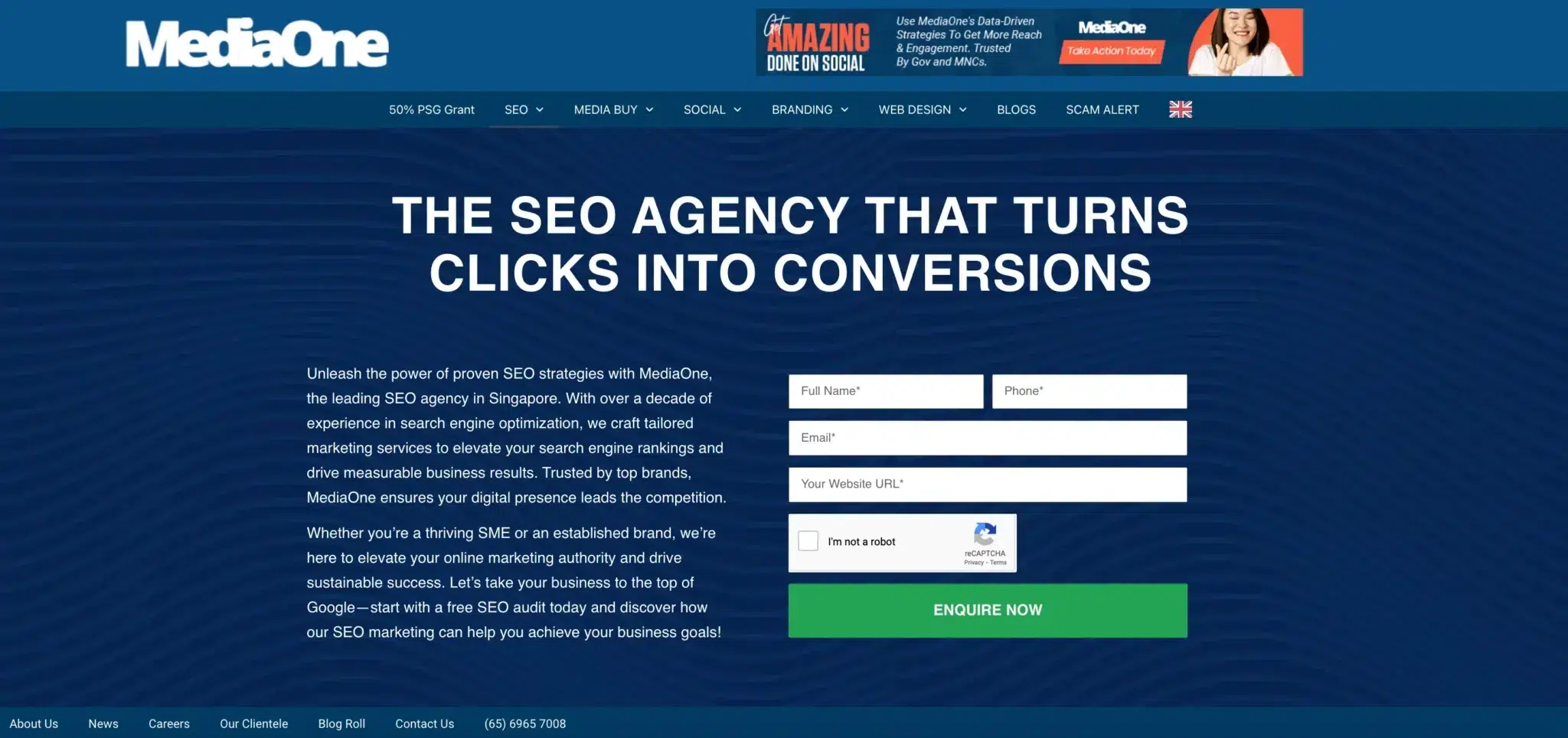 SEO Packages - MediaOne