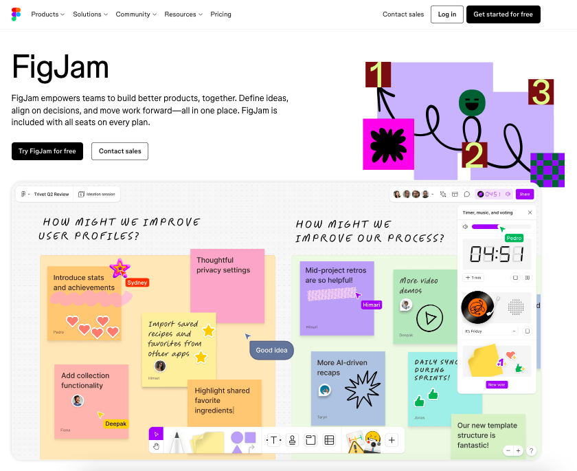 17 Best Web Design Tools For Singapore Teams (2025 Guide) 12 Web Design Tools - FigJam – Whiteboarding for Design Brainstorms