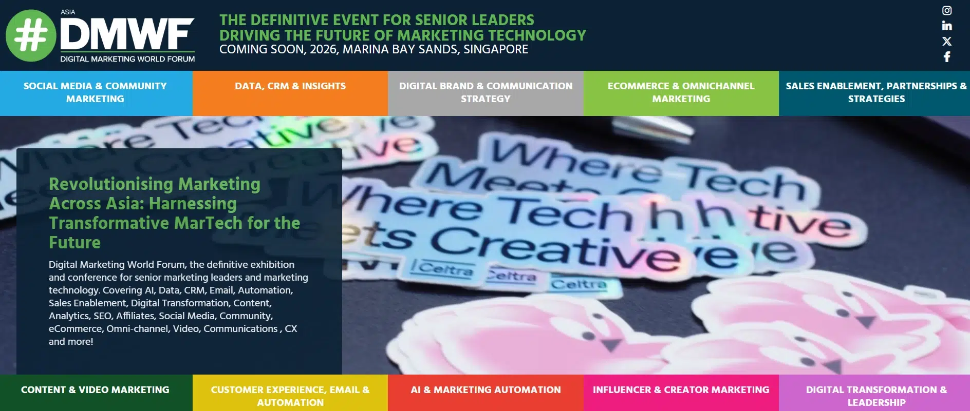 SEO Conferences - Digital Marketing World Forum
