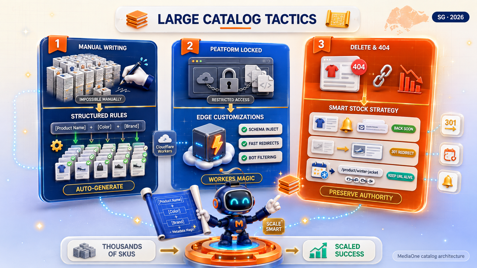 SEO Friendly Ecommerce Store: Why Default Theme Fail & How to Fix Them 2 Advanced tactics for large ecommerce catalogs