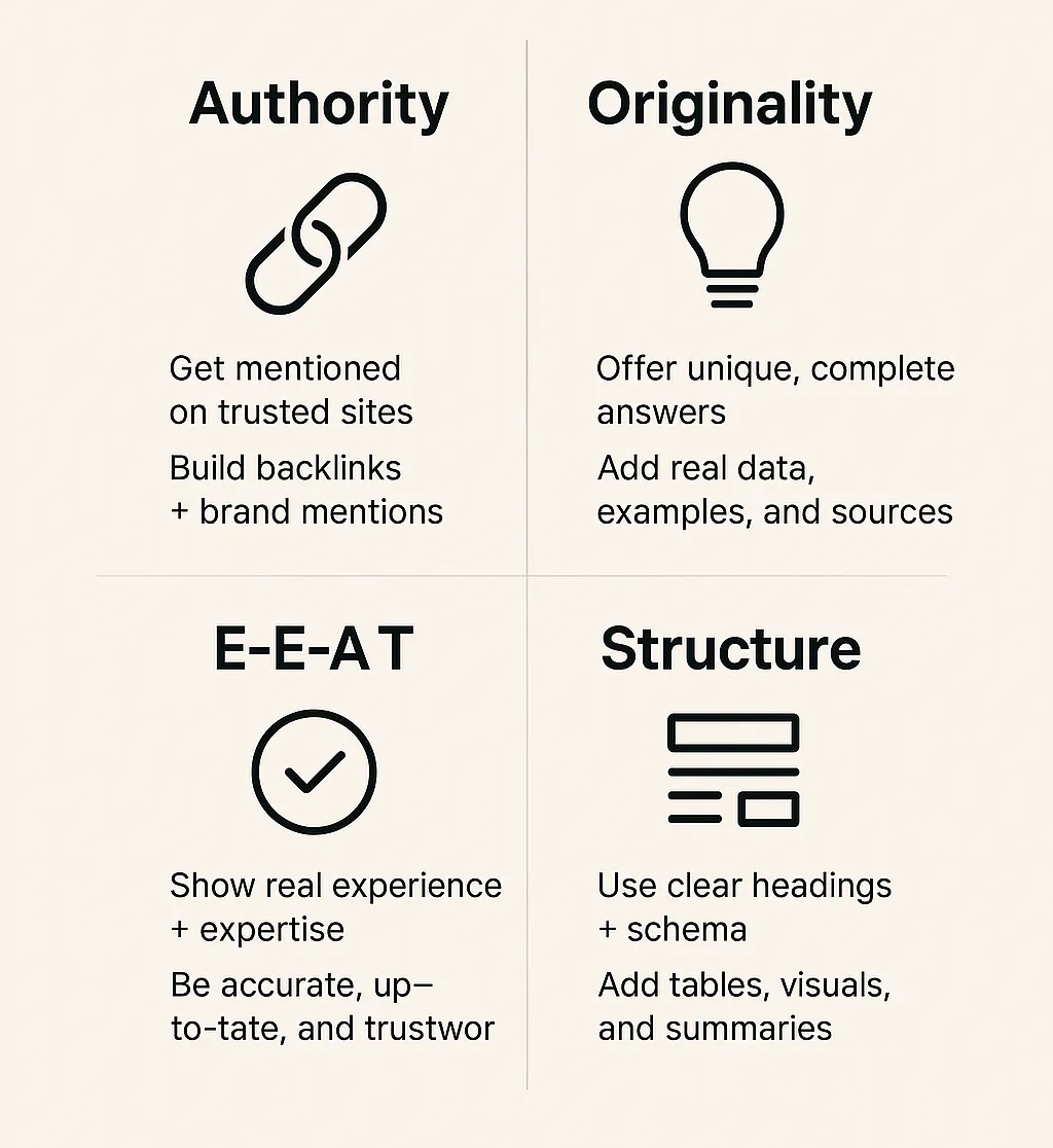 Off-page GEO banks on credibility factors