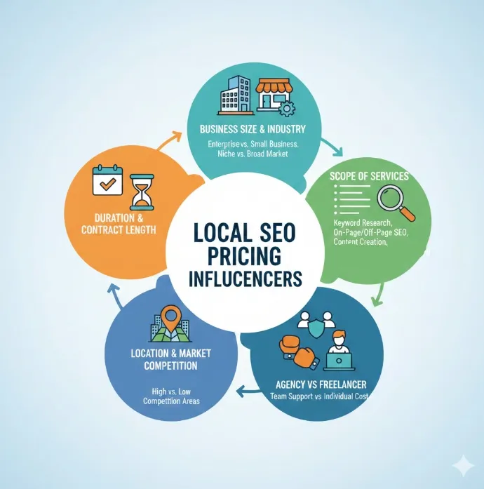 factors that affect local seo pricing