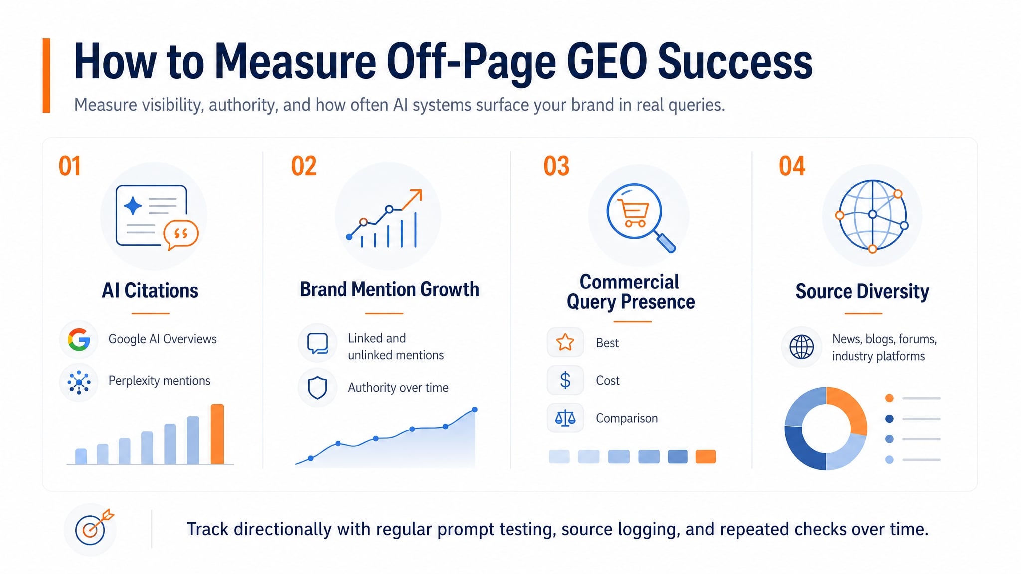 Off-Page GEO: A GEO Agency’s Guide To Winning AI Visibility 6 how to measure off-page GEO success