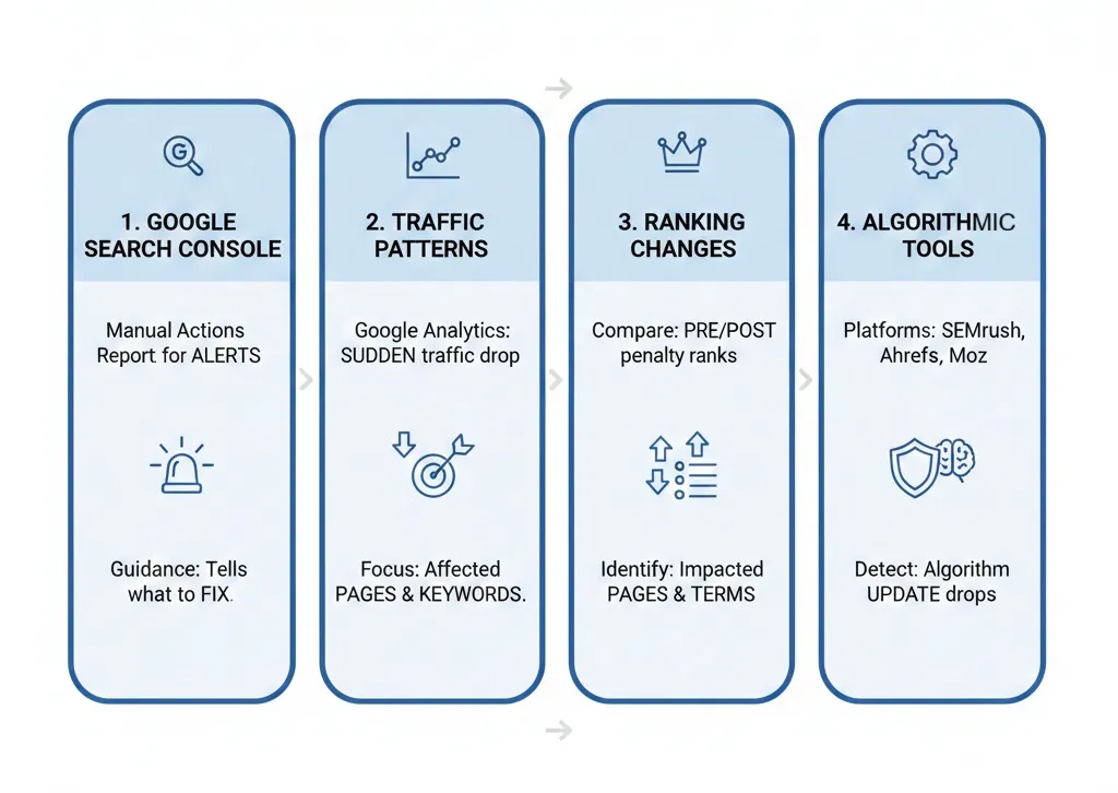 Why Websites Get Google Penalties And How to Stay Safe 3 identifying google penalties