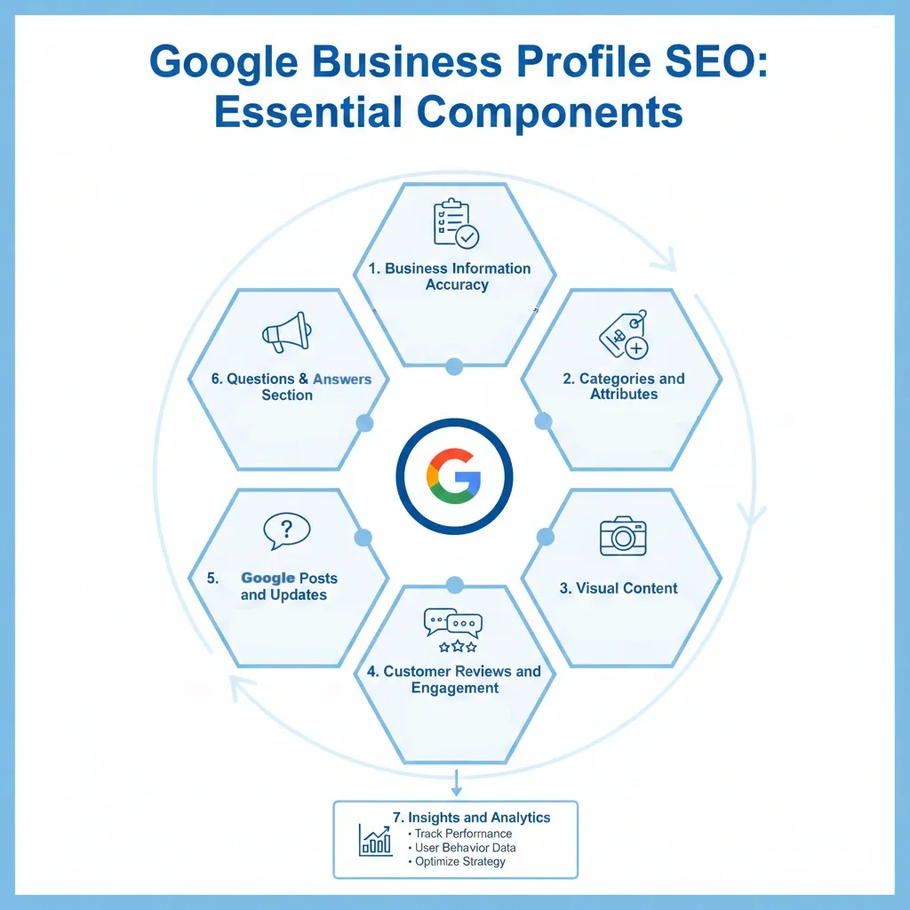 key components of Google Business Profile SEO