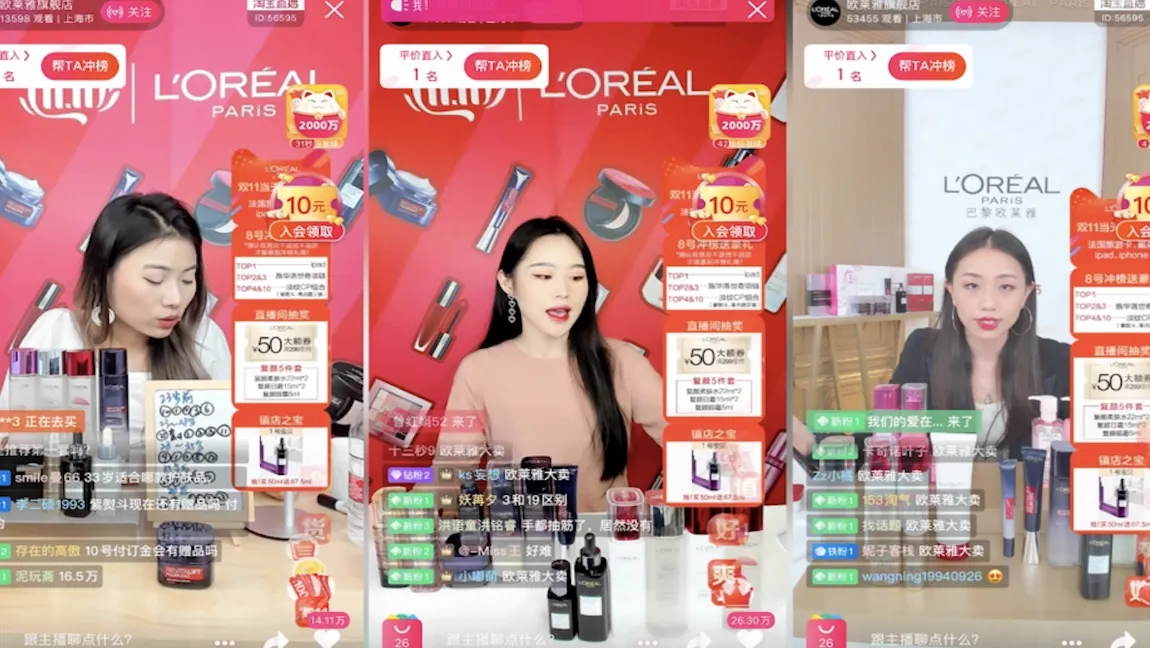 live commerce for social ecommerce