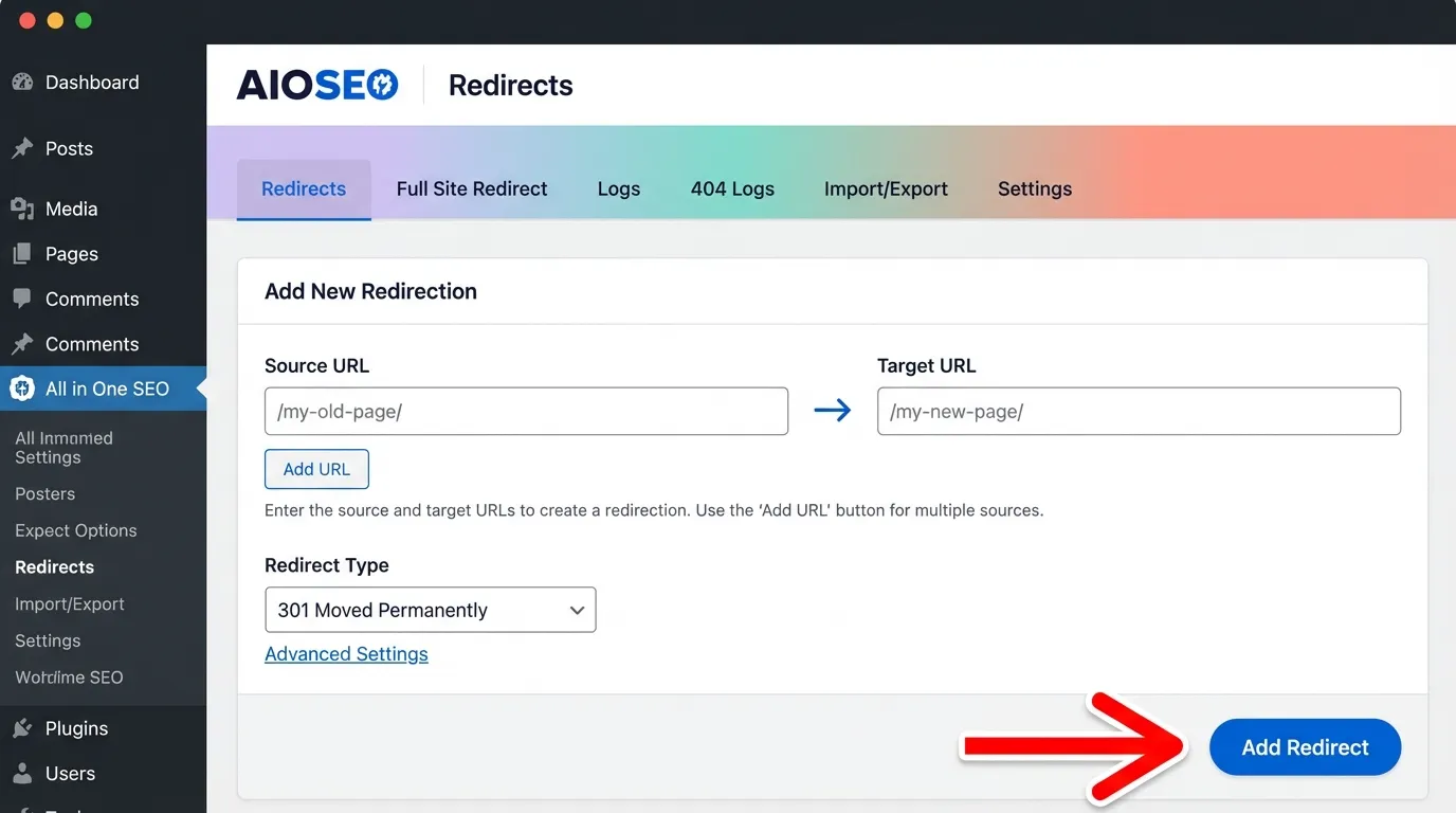 301 redirects for https seo