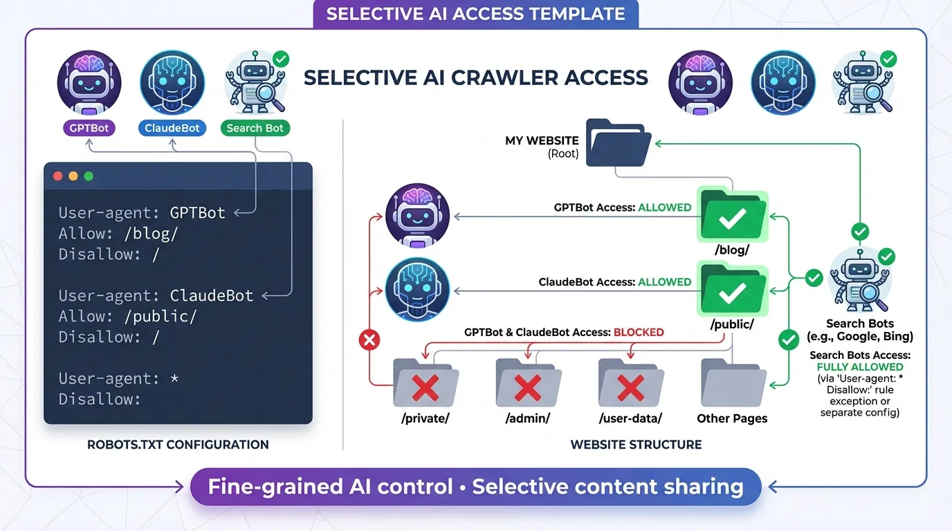 ai crawler access for robots.txt