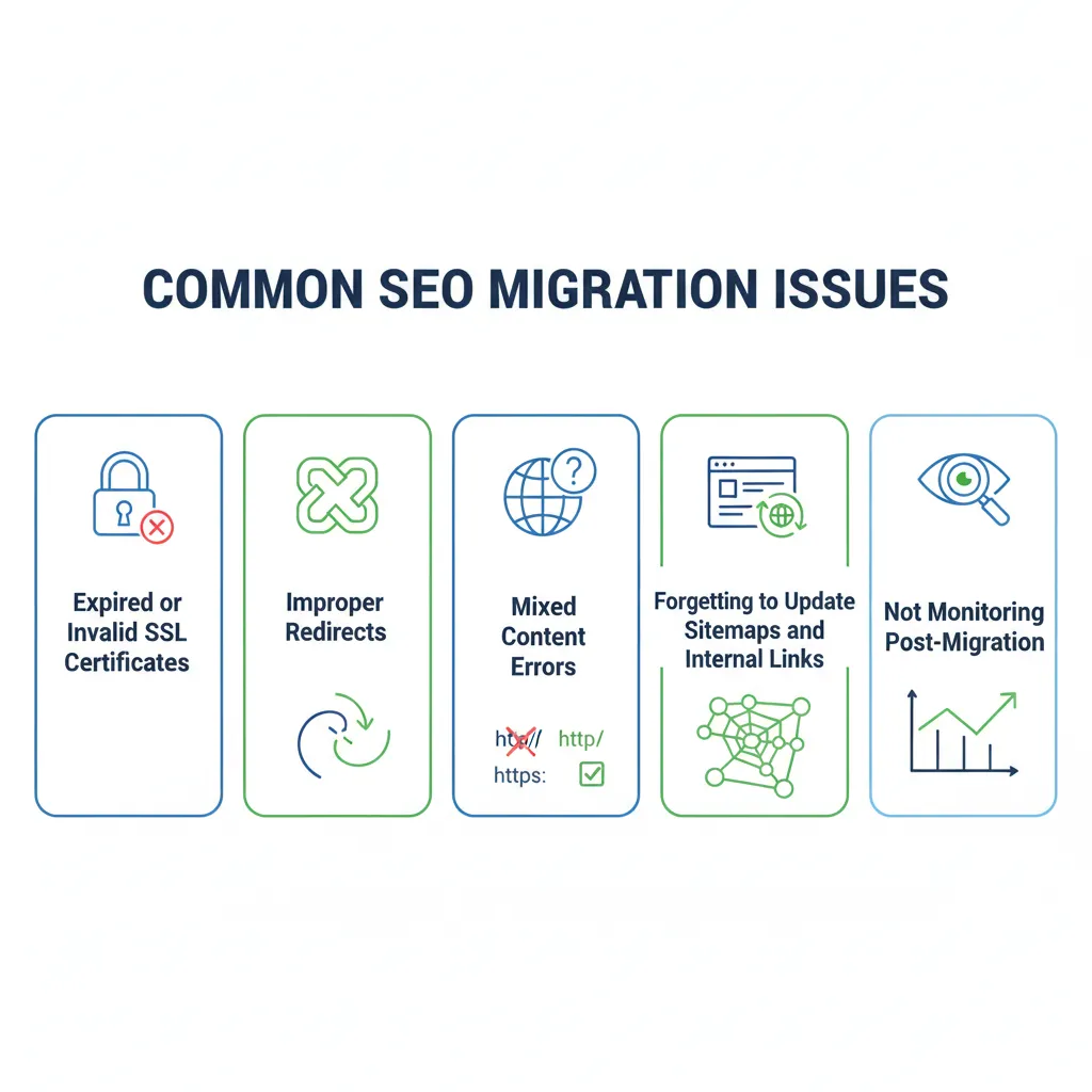 common mistakes in https seo