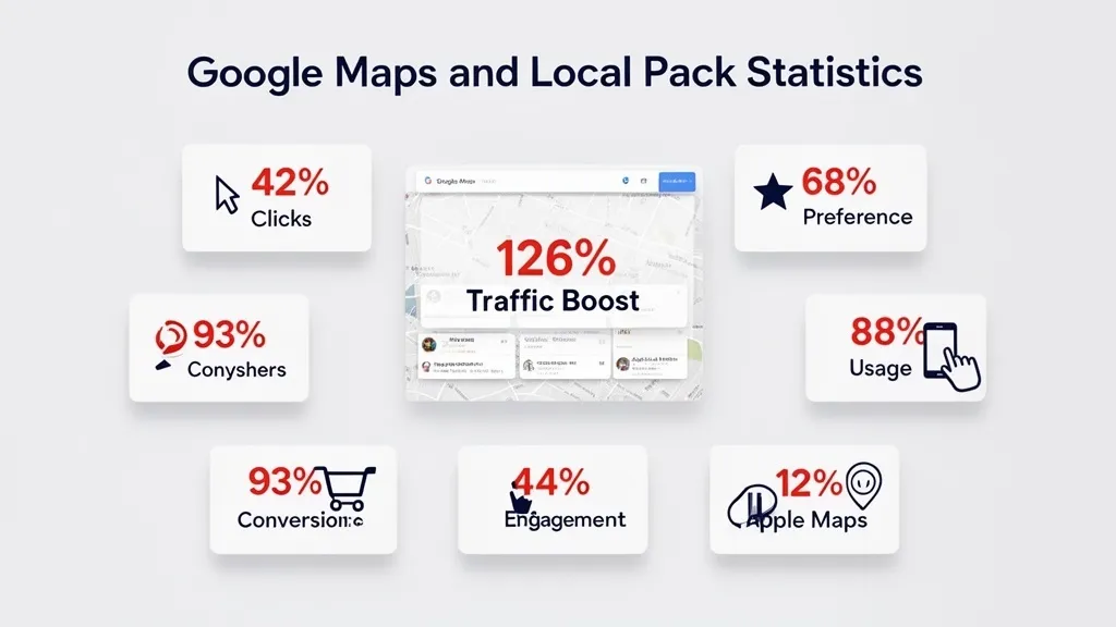 google maps local seo statistics