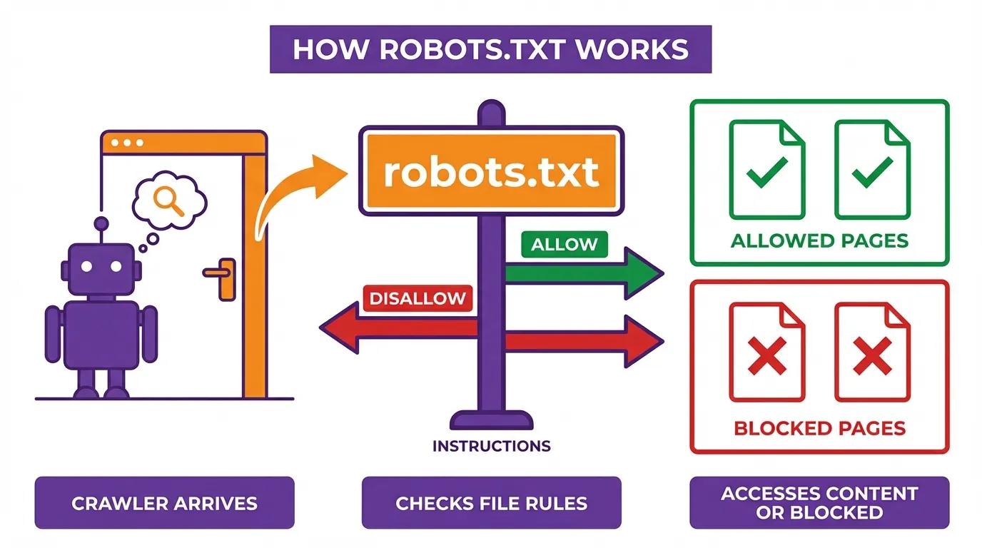 how robots.txt work