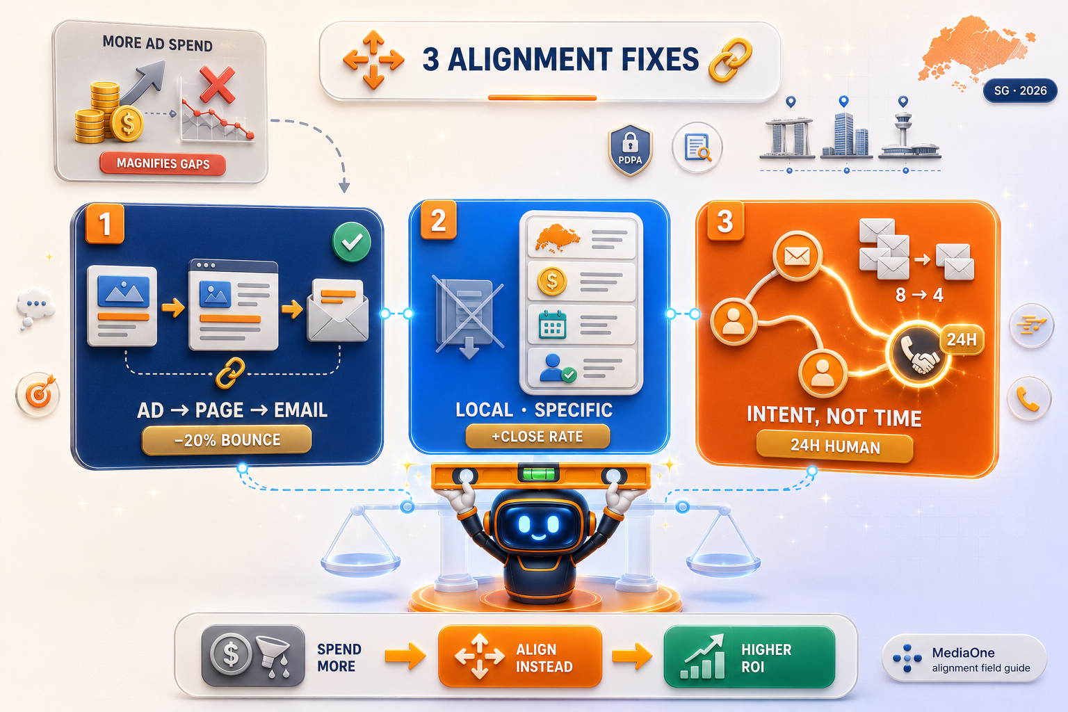How to Fix Hidden Funnel Gaps and Improve Lead Generation in Singapore 2 three alignment fixes for improving lead-generation funnels without increasing ad spend