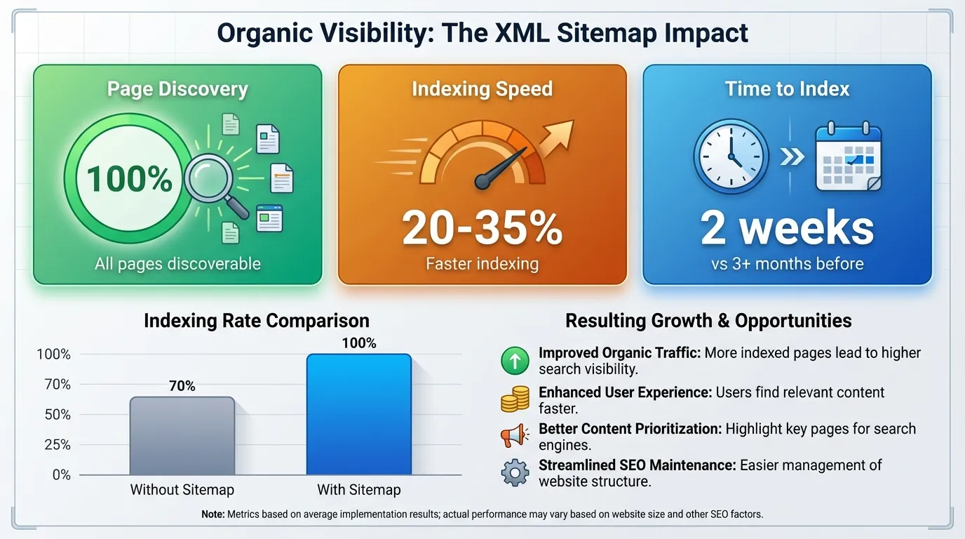 improved visibility for xml sitemap seo