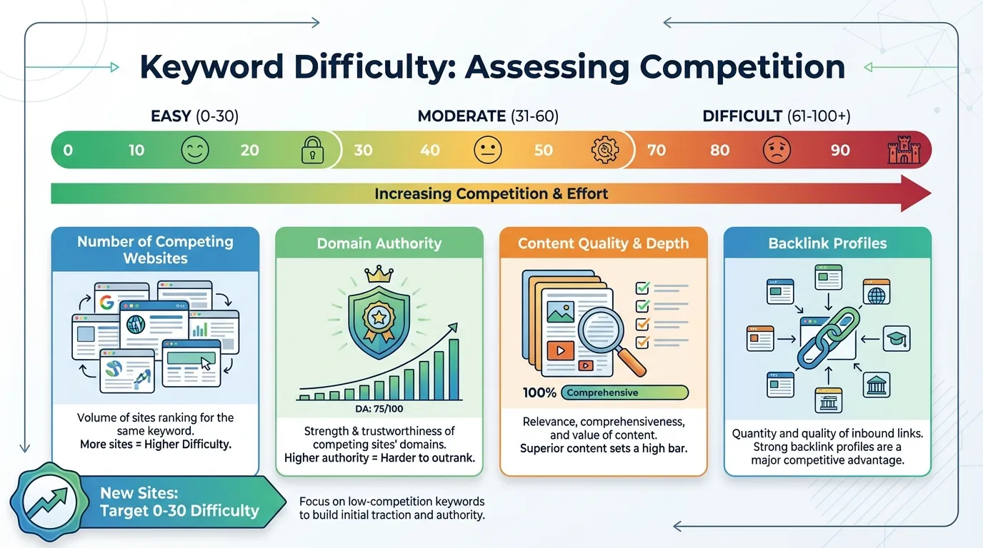 keyword difficulty for keyword research