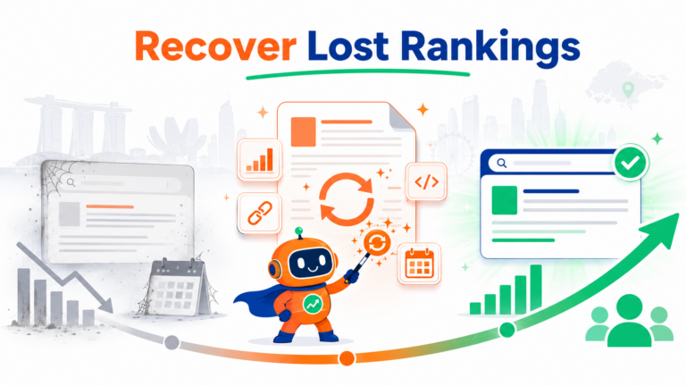 content refresh strategy recovery journey for Singapore SMEs