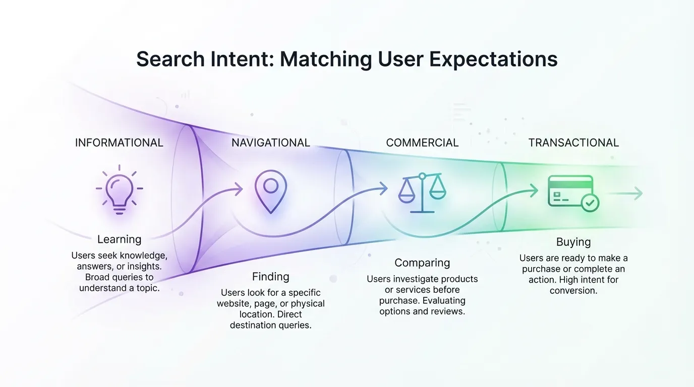 search intent for keyword research