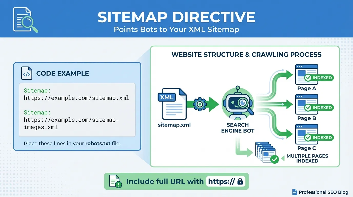 sitemap directive for robots.txt