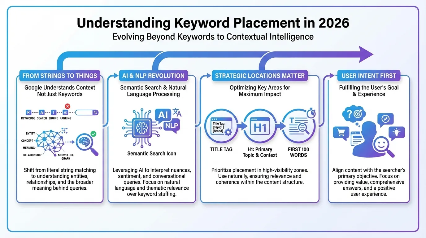 understanding keyword placement