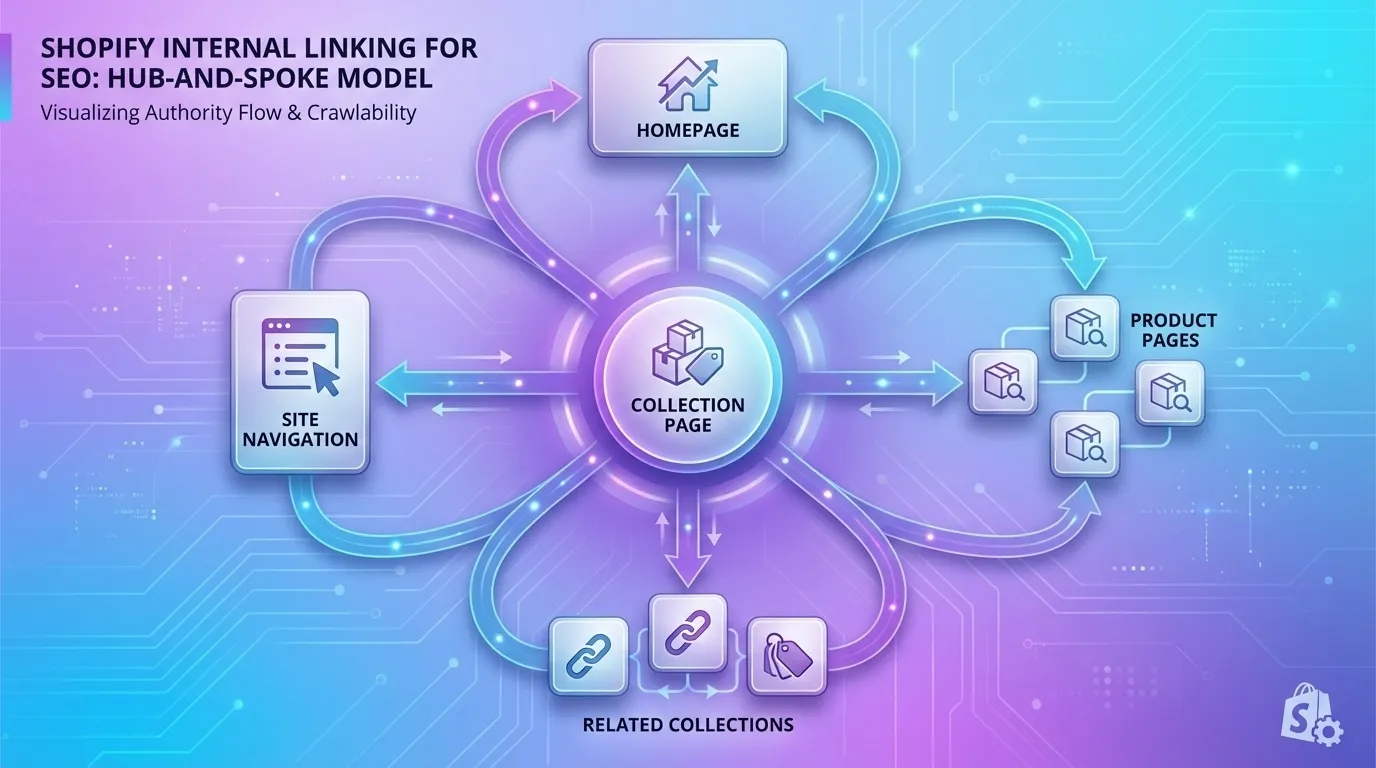 Shopify Collection Page SEO Strategy: Keyword Mapping, Collection Descriptions, and Collection-to-Product Internal Link Architecture 5 How to add internal links for Shopify collection page SEO