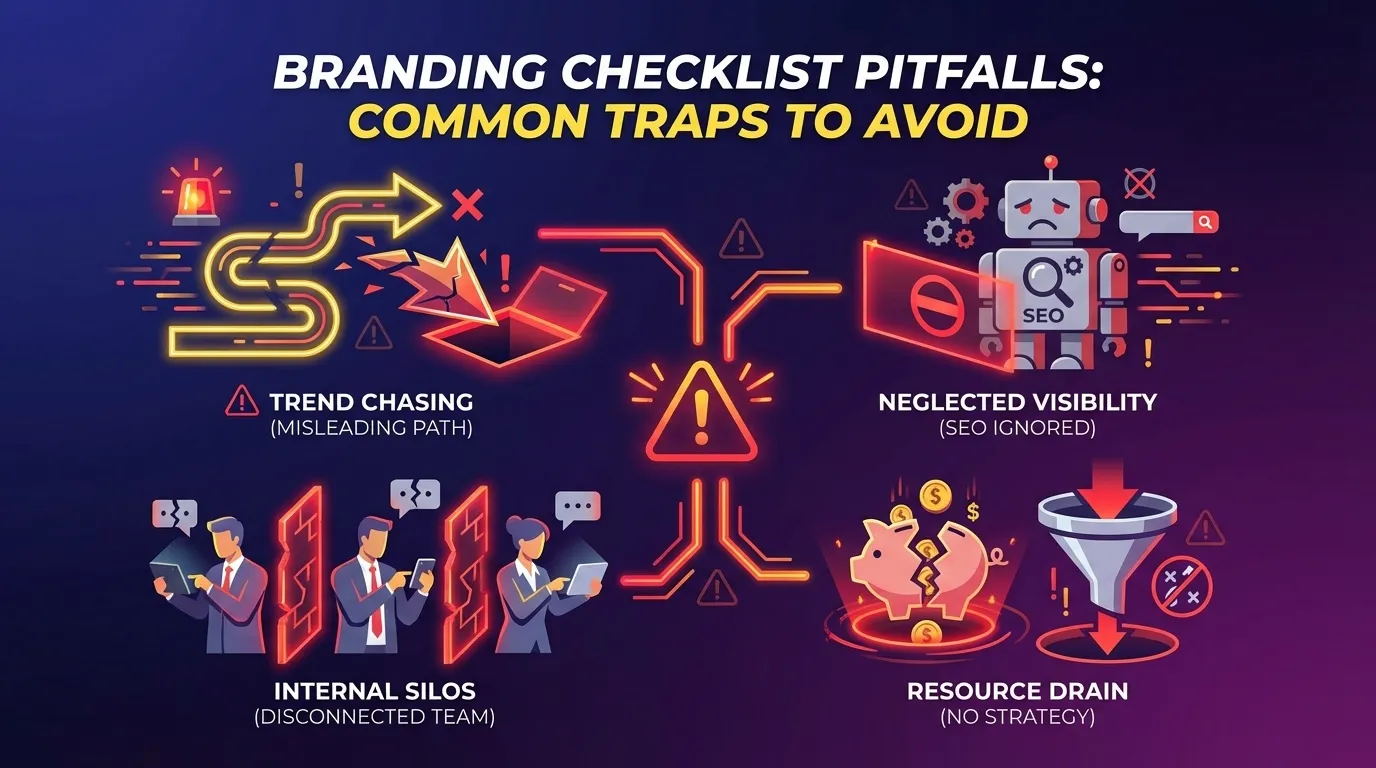 Branding Checklist for Singapore SMEs: When to Refresh, When to Rebuild, and What to Avoid 4 Mistakes that often happen in following branding checklist