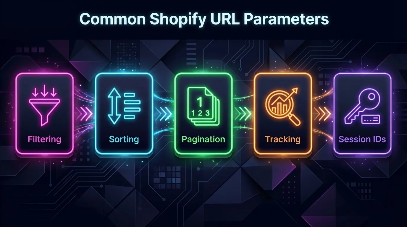 Shopify URL Parameters and Session IDs: How to Preserve Tracking While Preventing Broken URL Structures in Google 1 Shopify URL parameters types
