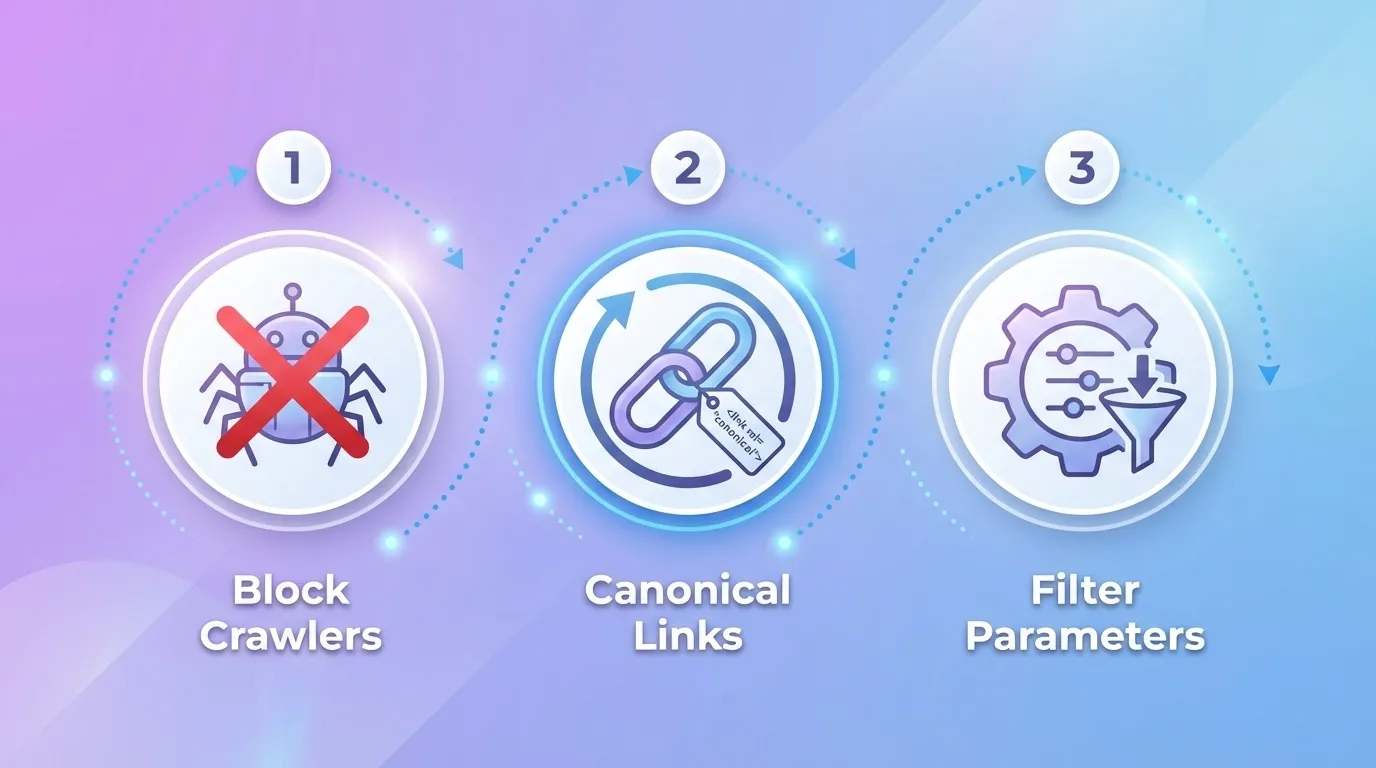 Shopify URL Parameters and Session IDs: How to Preserve Tracking While Preventing Broken URL Structures in Google 9 Stop indexing Shopify URL parameters