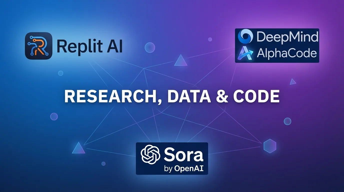 The best generative AI tools for research, data & writing code