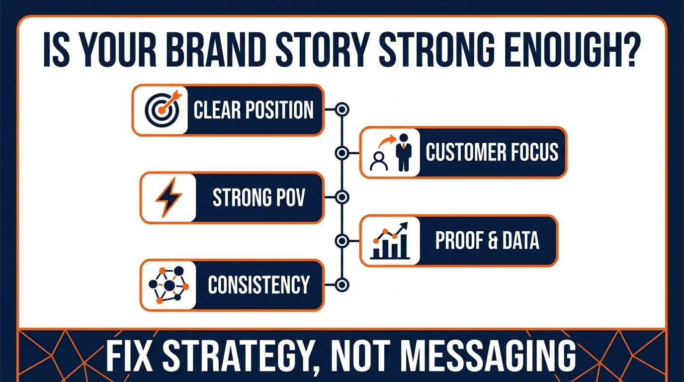 Time to assess how strong your brand story is