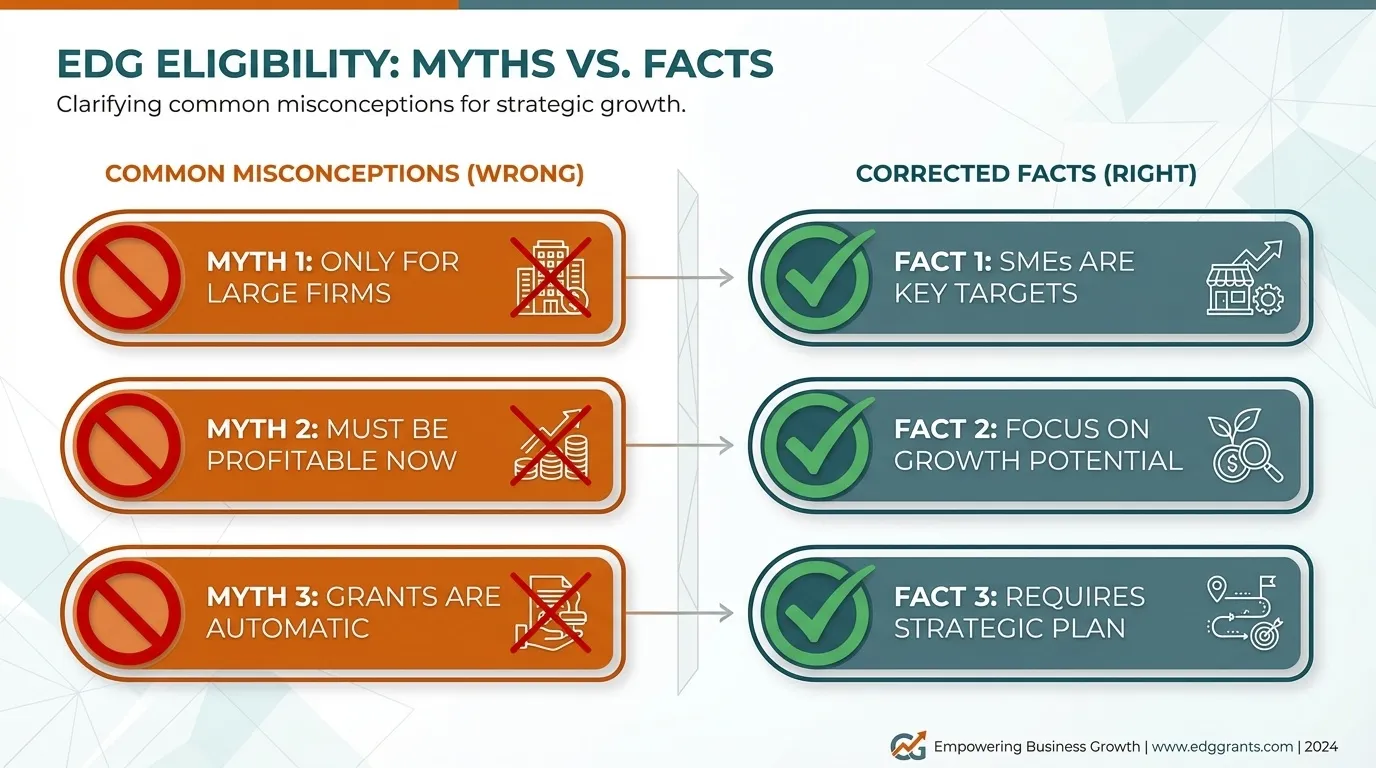 What you’re getting wrong about the Enterprise Development Grant (EDG)