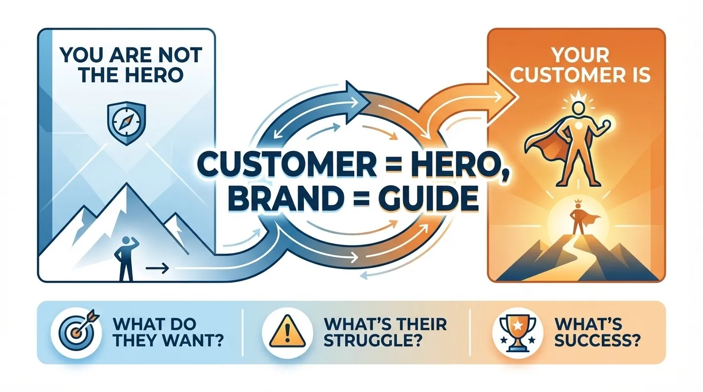 Who’s the hero in your brand story