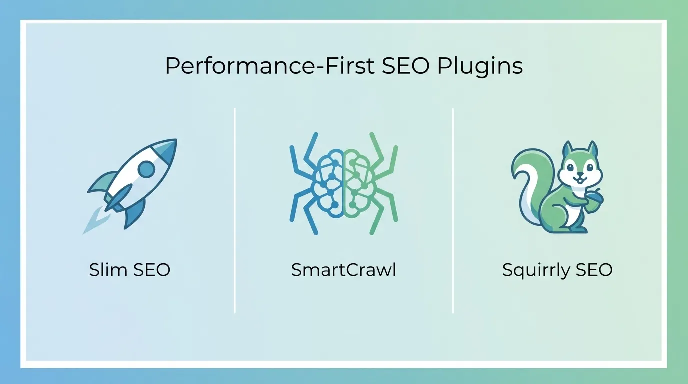 WordPress SEO plugins that help with performance and lightweight SEO