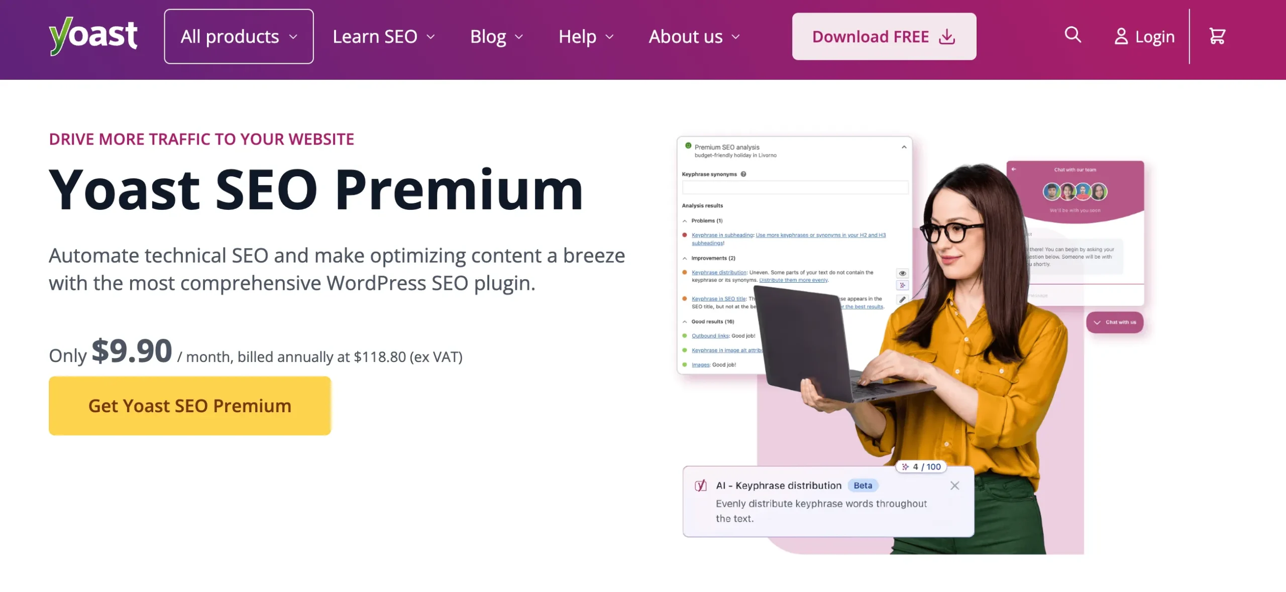 Yoast SEO is one of the best WordPress SEO plugins available