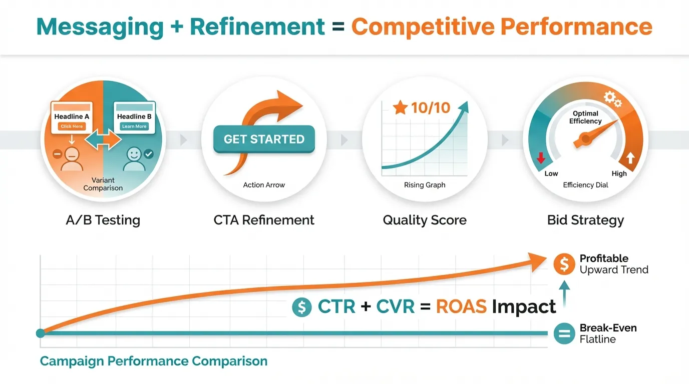 What Are Digital Marketing Services? A Breakdown of SEO, SEM, Social Media & AI Marketing 7 ad creative and optimisation for digital marketing services