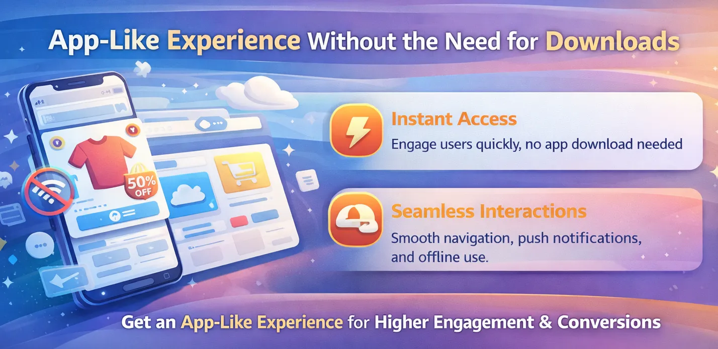 app-like experience for mobile seo