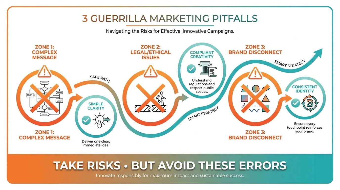 What Is Guerrilla Marketing? 13 Creative Examples That Will Inspire Your Next Campaign 4 common guerilla marketing mistakes