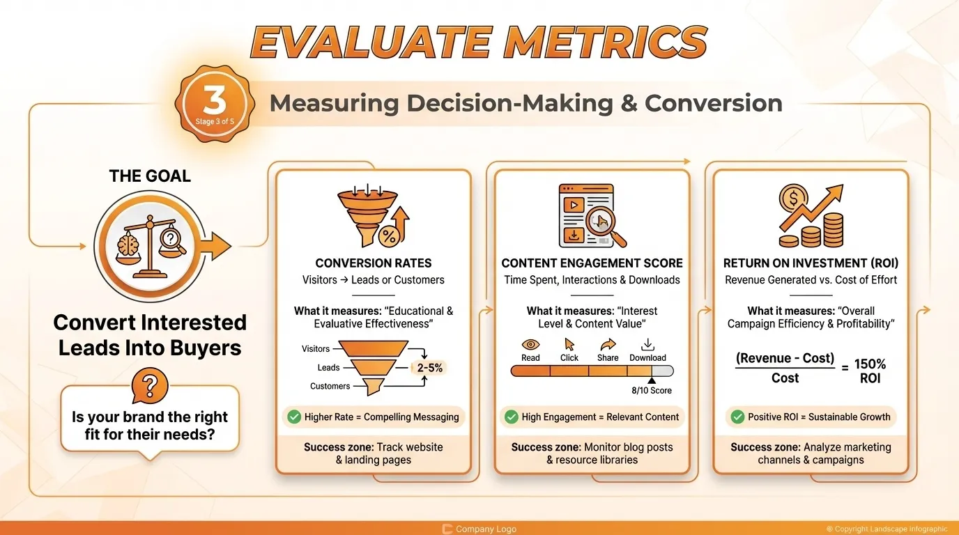 The 5E Brand Funnel Explained: Engage, Educate, Evaluate, Employ, Evangelise 11 evaluate metrics for the brand funnel