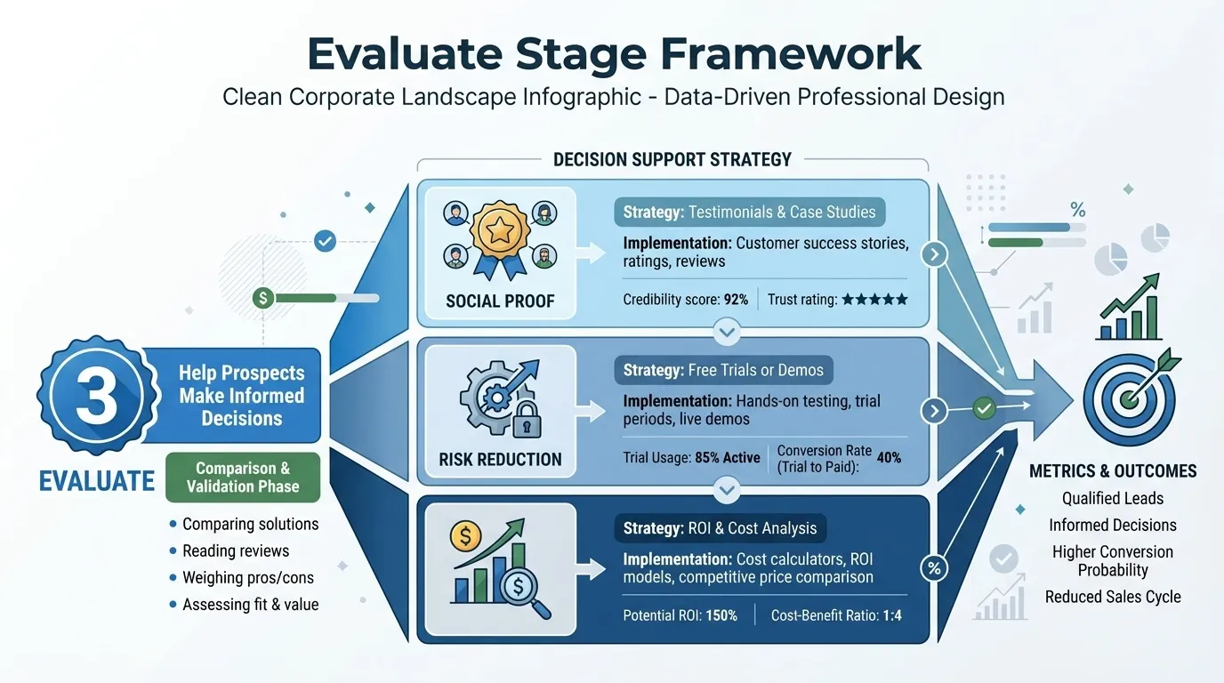 The 5E Brand Funnel Explained: Engage, Educate, Evaluate, Employ, Evangelise 5 evaluate stage for the brand funnel