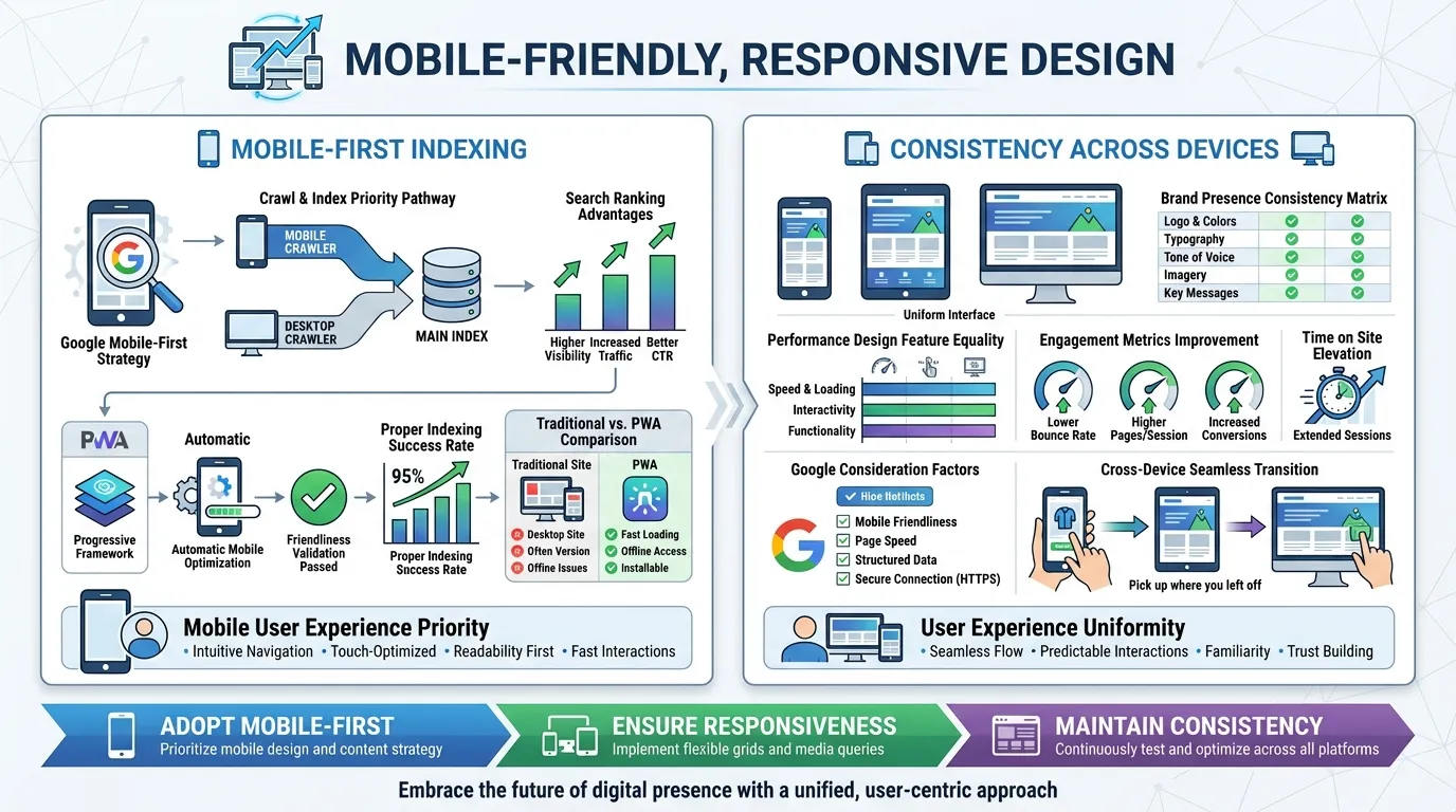 friendly design for mobile seo