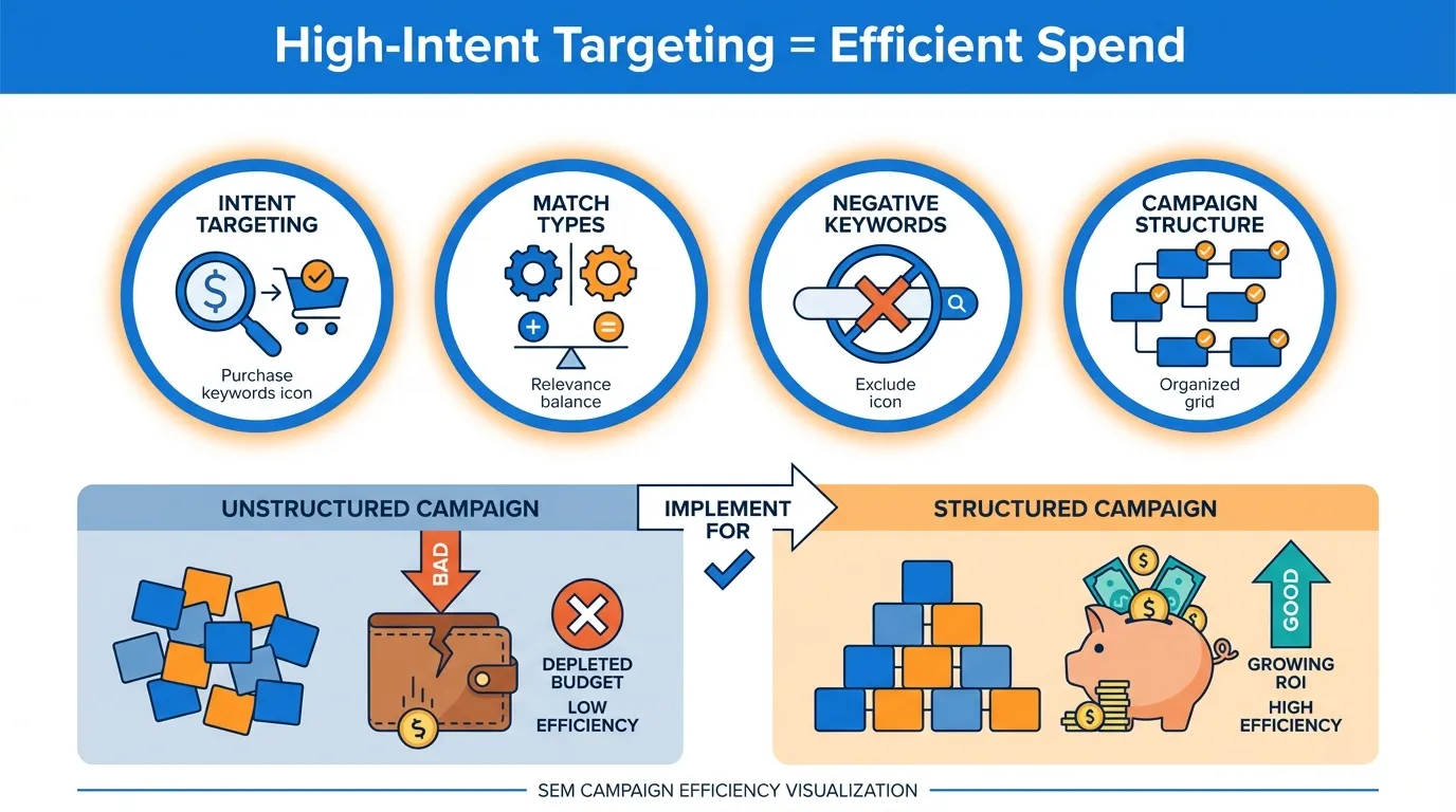 What Are Digital Marketing Services? A Breakdown of SEO, SEM, Social Media & AI Marketing 6 keyword and campaign strategy for digital marketing services