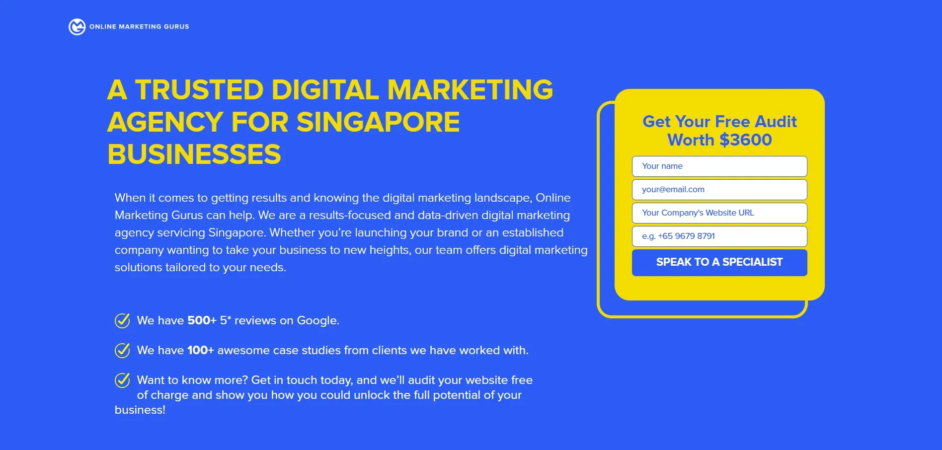 online marketing gurus as one of the top shopify seo companies