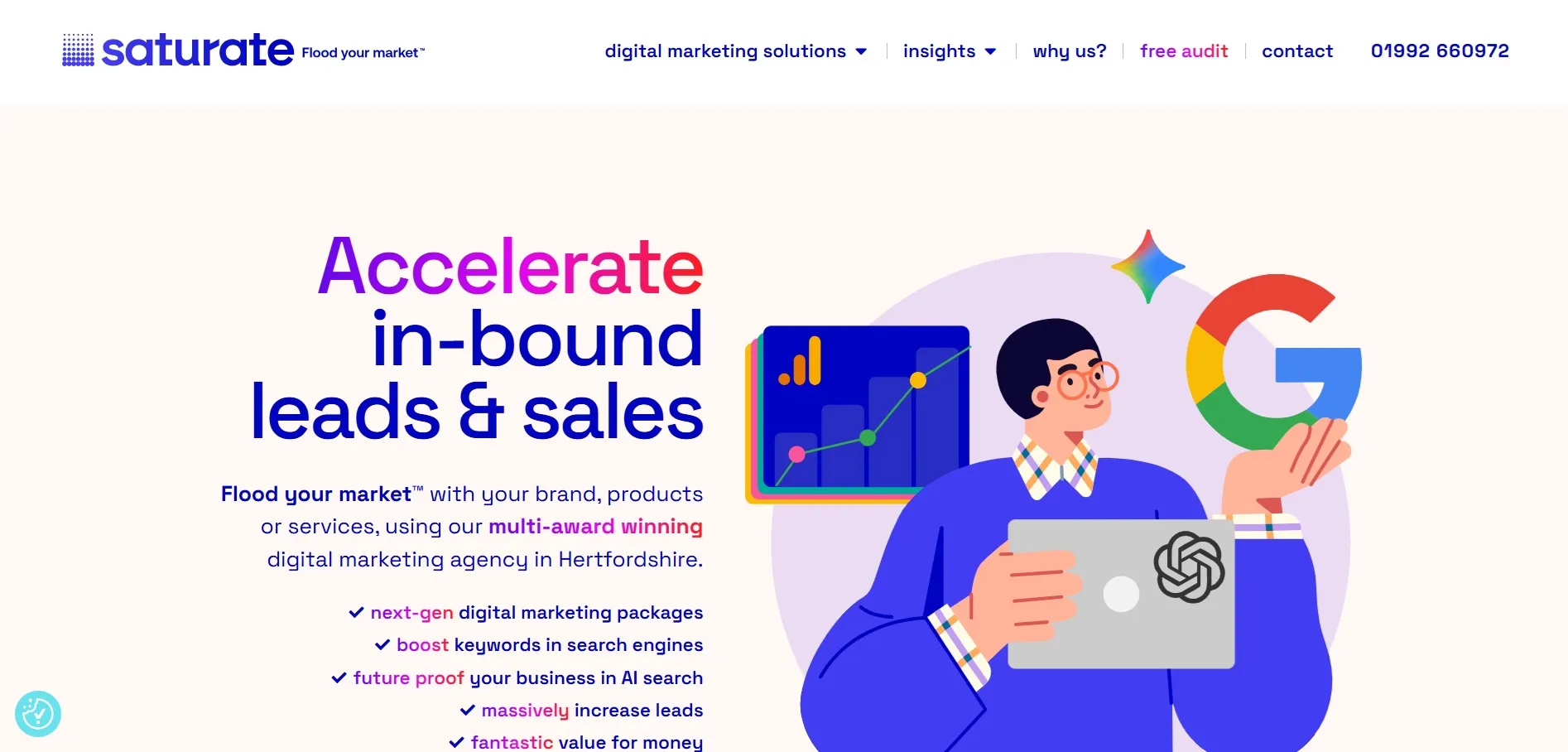 saturate marketing as one of the top shopify seo companies